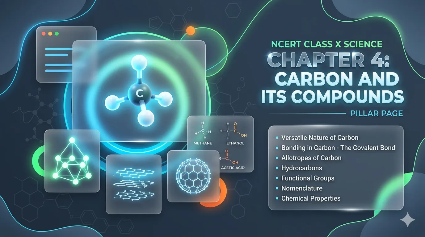 NCERT Class 10 Science Chapter 4 Carbon and Its Compounds – Notes, MCQs ...