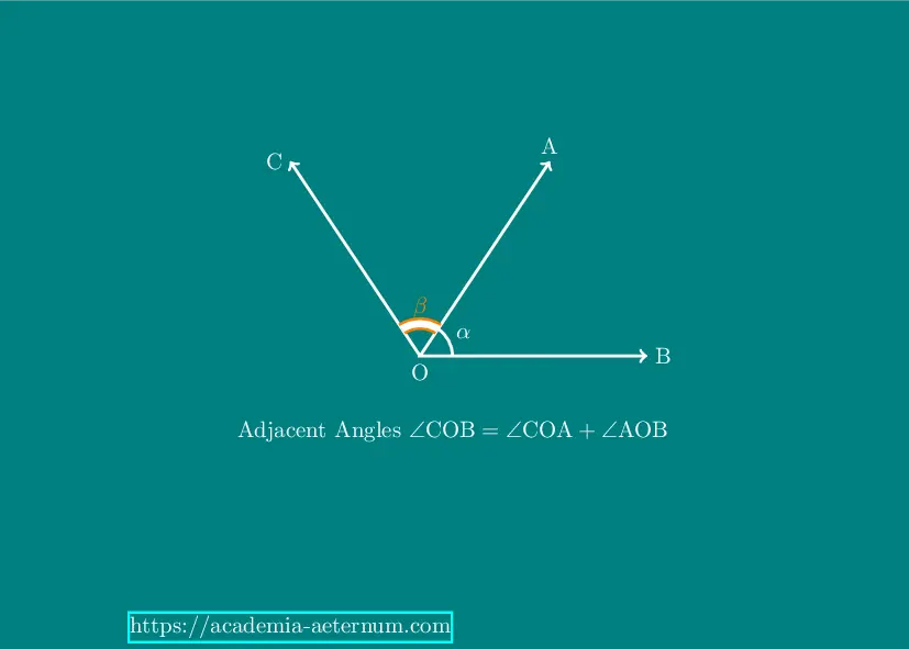 Adjacent angles