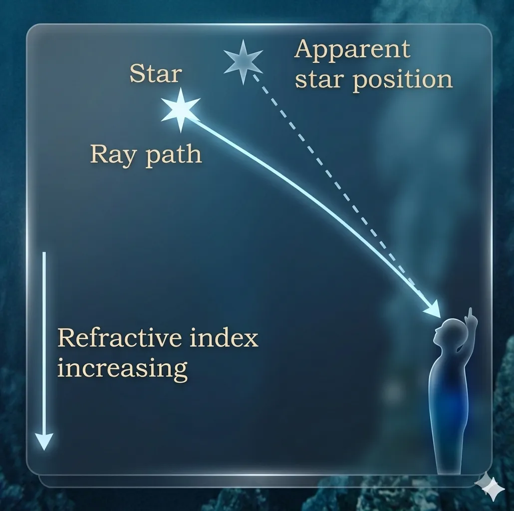twinkling of star